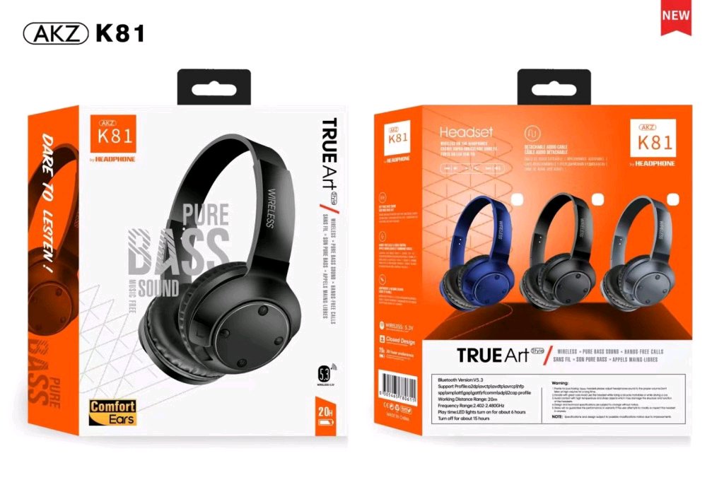 AKZ-K81 Wireless Head set