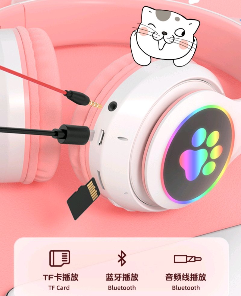 Cat Ear Headphones