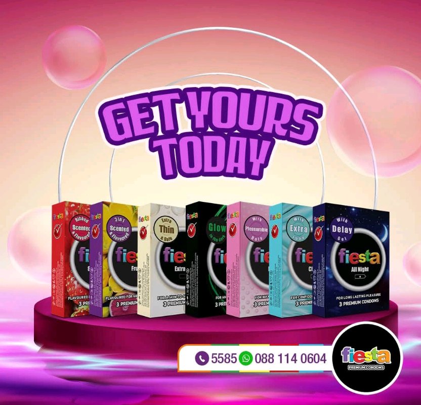 Free Fiesta Party Pack Condoms