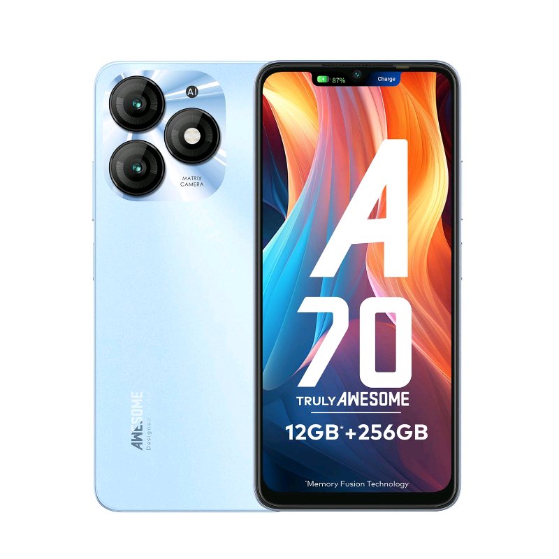 itel A70 smartphone