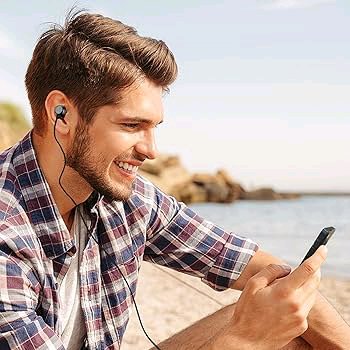 Free wired earphone.