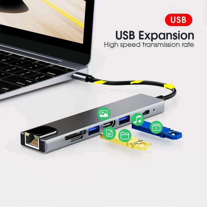 TYPE-C to HDTV 5 in 1&quot; adapter,